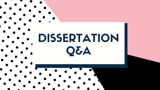 Dissertation Q&A: On Writing